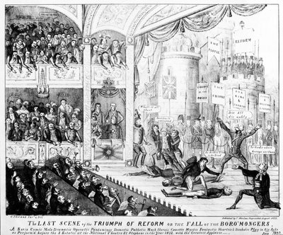 The Last Scene of the Triumph of Reform or the Fall of the Boro
